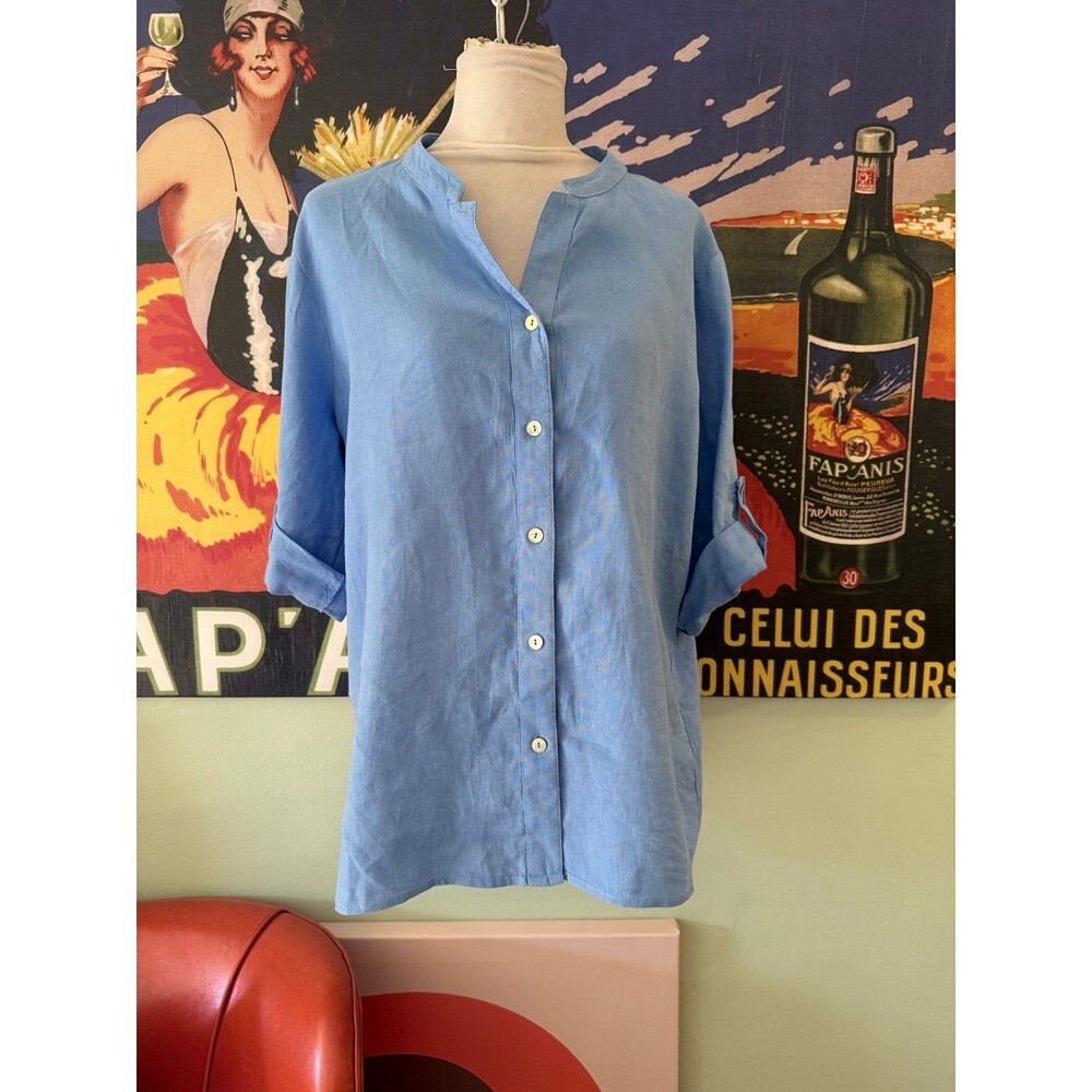 Pomodoro linen top